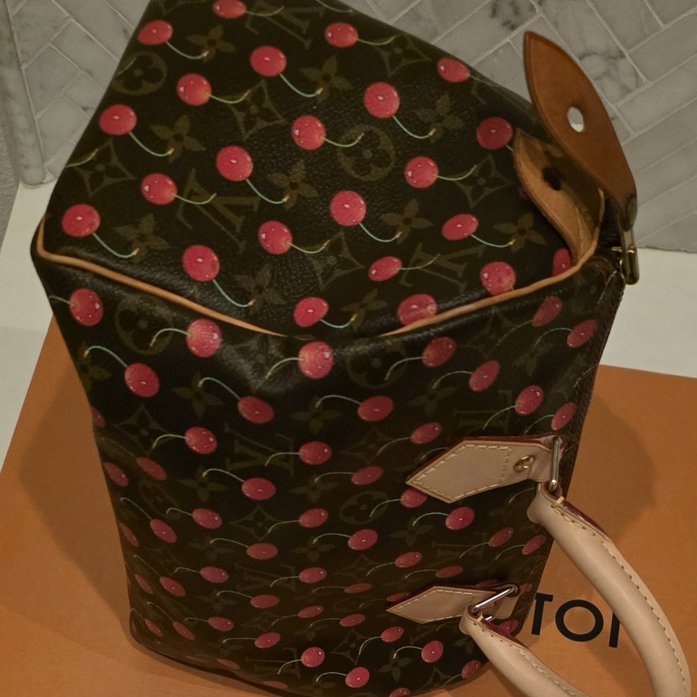 Louis Vuitton Takashi Murakami Cherry🍒🍒🍒 Speedy25 - Picture 9 of 15
